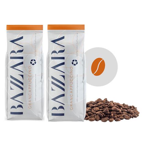 2x Bazzara Grancappuccino 80% Arabika 20% Robusta